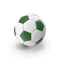 Soccerball Big Holes Green PNG & PSD Images