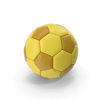 Soccerball Big Holes Yellow PNG & PSD Images