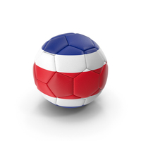 Soccerball Costa Rica PNG & PSD Images
