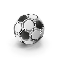 Soccerball Dissasembled PNG & PSD Images