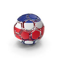 Soccerball Disassembled Costa Rica PNG & PSD Images