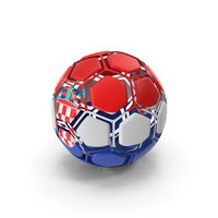 Soccer Ball Disassembled Croatia PNG & PSD Images
