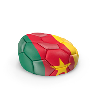 Soccerball empty Cameroon PNG & PSD Images
