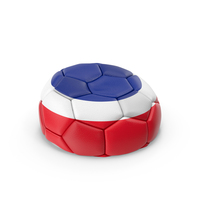Deflated Costa Rica Soccer Ball PNG & PSD Images