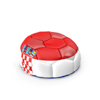 Soccerball Empty Croatia PNG & PSD Images