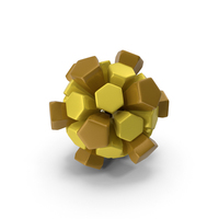 Yellow Soccer Ball Explode PNG & PSD Images