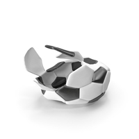 Soccerball Exploded PNG & PSD Images