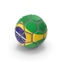 Soccerball Fancy Brazil PNG & PSD Images