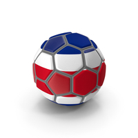 Soccerball Fancy Costa Rica PNG & PSD Images