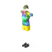 Beach Style Clothes Set PNG & PSD Images