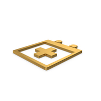 Gold Symbol Medical Calendar PNG & PSD Images