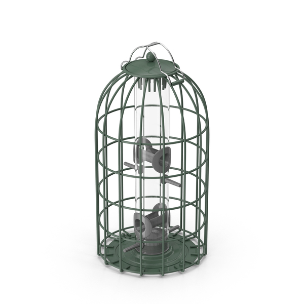 Caged Bird Feeder PNG & PSD Images