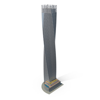 Cayan Tower Skyscraper PNG & PSD Images