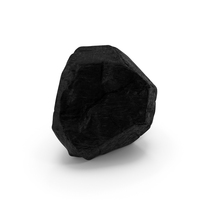 Chunk of Anthracite Coal PNG & PSD Images