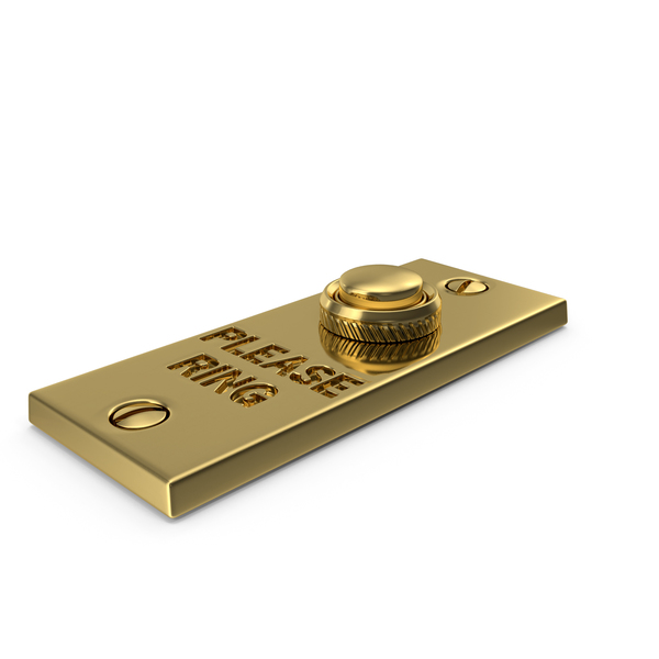 Classic Rectangular Doorbell Button PNG & PSD Images