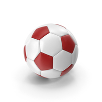 Soccerball Red PNG & PSD Images