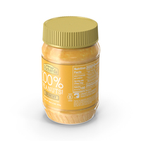 Crazy Richard Crunchy Peanut Butter PNG & PSD Images