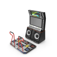 Dance Arcade Machine PNG & PSD Images