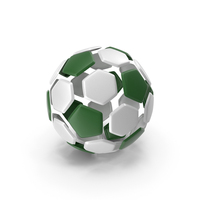 Soccerball Split Green PNG & PSD Images