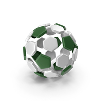 Soccerball Split Green PNG & PSD Images