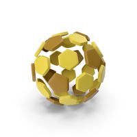 Soccerball Split Yellow PNG & PSD Images