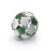 Soccerball Split Green PNG & PSD Images