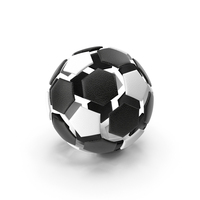 Soccerball Split Negative PNG & PSD Images