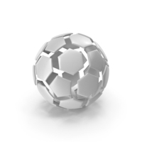 Soccerball Split White PNG & PSD Images