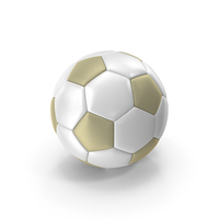 Soccerball Super White Gold PNG & PSD Images