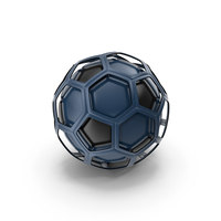 Blue Black Soccer Ball PNG & PSD Images