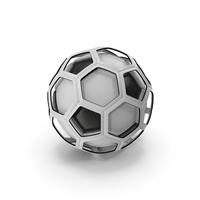 Black & White Soccer Ball PNG & PSD Images