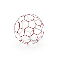 Soccerball Wire A Red PNG & PSD Images
