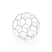 White Wire Soccer Ball PNG & PSD Images