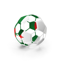 Algeria Wire Soccer Ball PNG & PSD Images