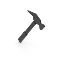 Symbol Hammer Black PNG & PSD Images