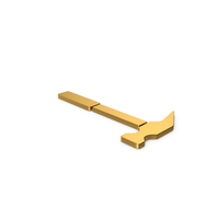 Gold Symbol Hammer PNG & PSD Images
