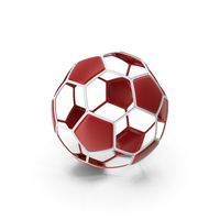 Red Wire Soccer Ball PNG & PSD Images