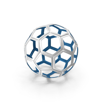 Blue Wire Soccer Ball PNG & PSD Images