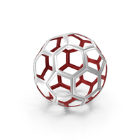 Red Wire Soccer Ball PNG & PSD Images
