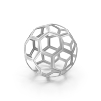 White Wire Soccer Ball PNG & PSD Images