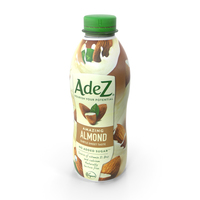 AdeZ Amazing Almond Drink 800ml Bottle PNG & PSD Images