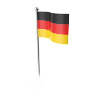 Germany Pin Flag PNG & PSD Images