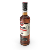 Alcohol Bottle Bacardi Spiced Rum & Spices Spirit Drink 700ml PNG & PSD Images