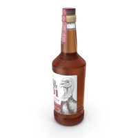 Alcohol Bottle Wild Turkey 101 Bourbon Whiskey 700ml PNG & PSD Images