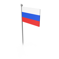 Russia Pin Flag PNG & PSD Images