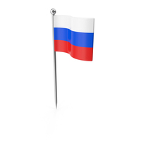 Russia Pin Flag PNG & PSD Images
