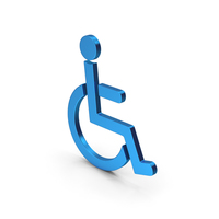 Symbol Invalid Blue Metallic PNG & PSD Images