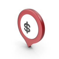 Location Sign Bank Red PNG & PSD Images
