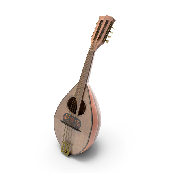 Neapolitan Mandolin PNG & PSD Images