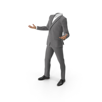 Confused Suit Grey PNG & PSD Images